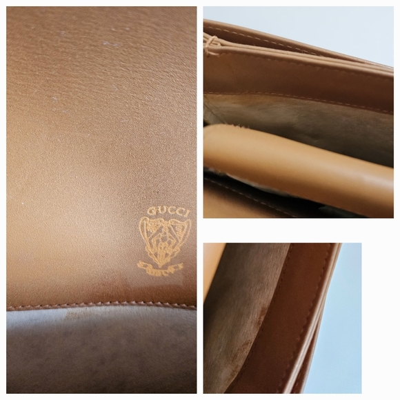 Gucci Brown All-leather Sherry Line Shoulder Flap Bag - Picture 16 of 16